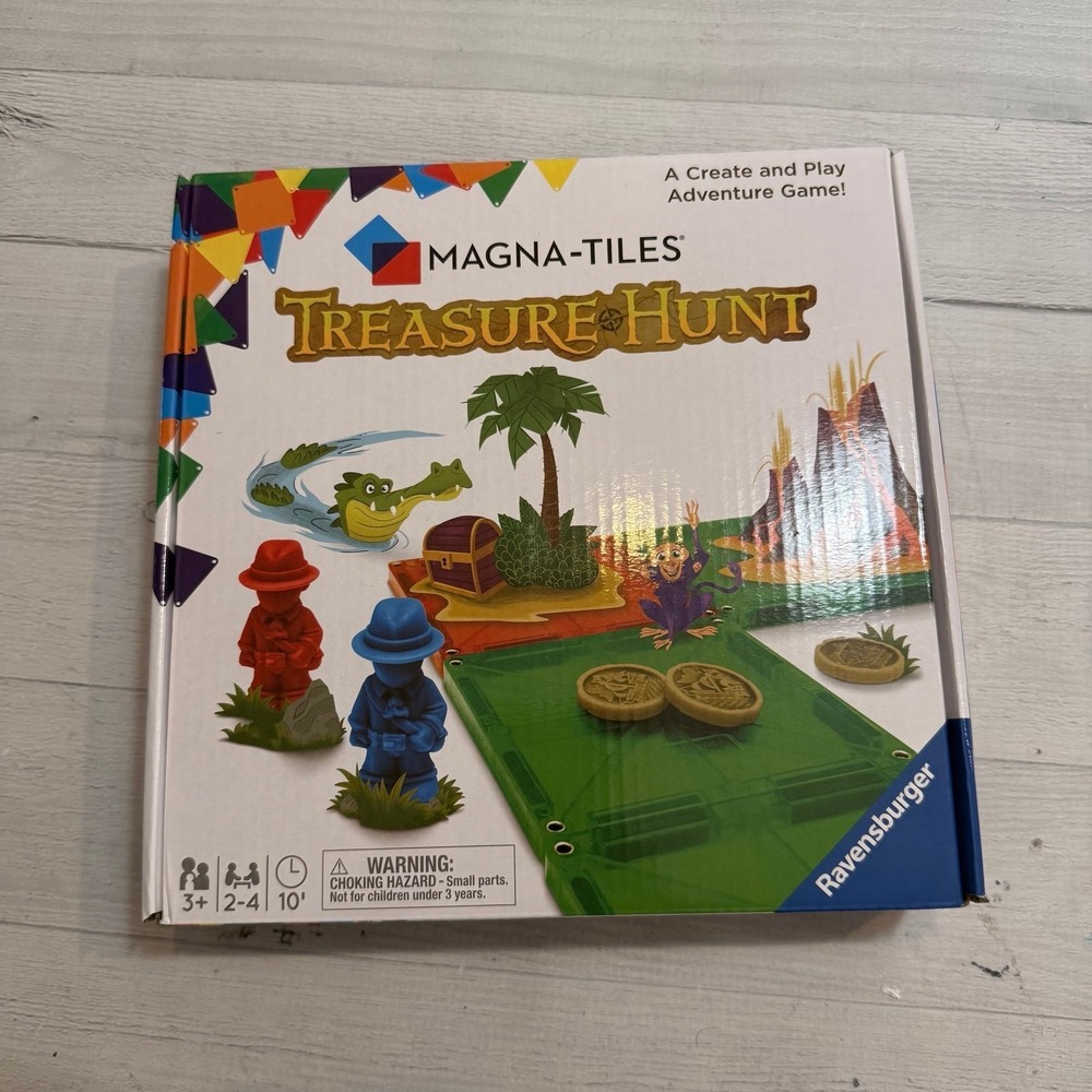 Magna-tiles treasure hunt‎ game NEW